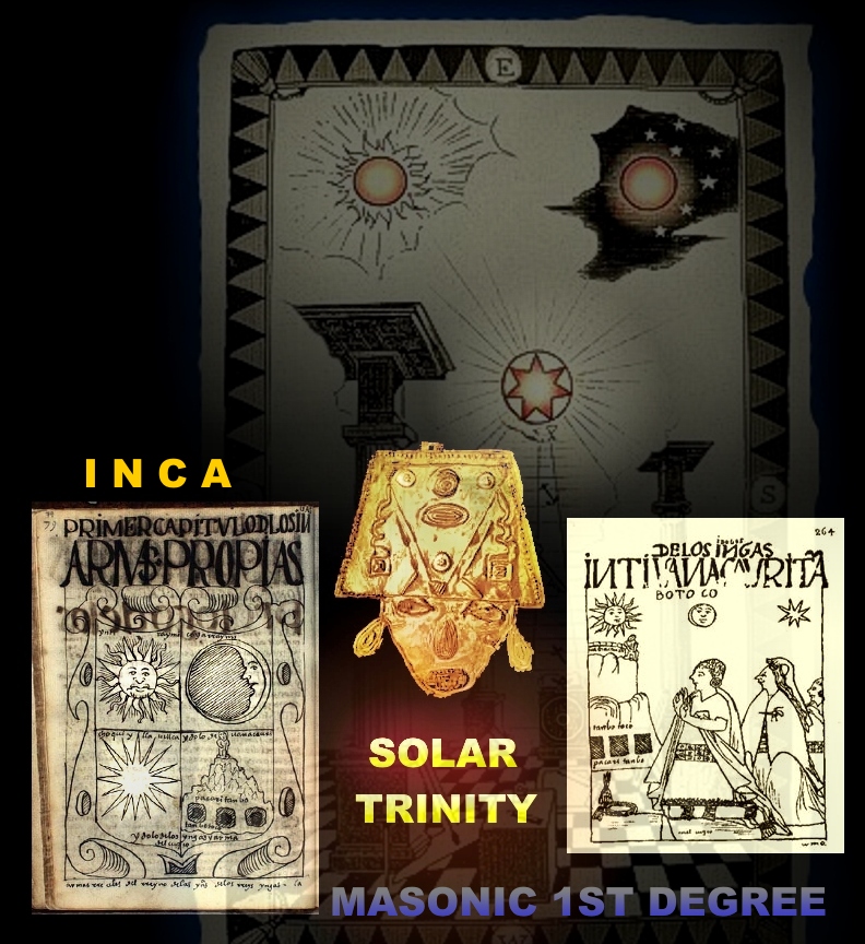 Masonic 1st degree star map